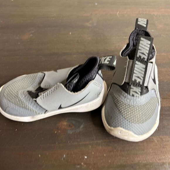 Nike Flex Toddler 4C Lot of 2 Adidas 4K Shoes Baby Sneakers Gray AT4665-001 - Picture 5 of 16